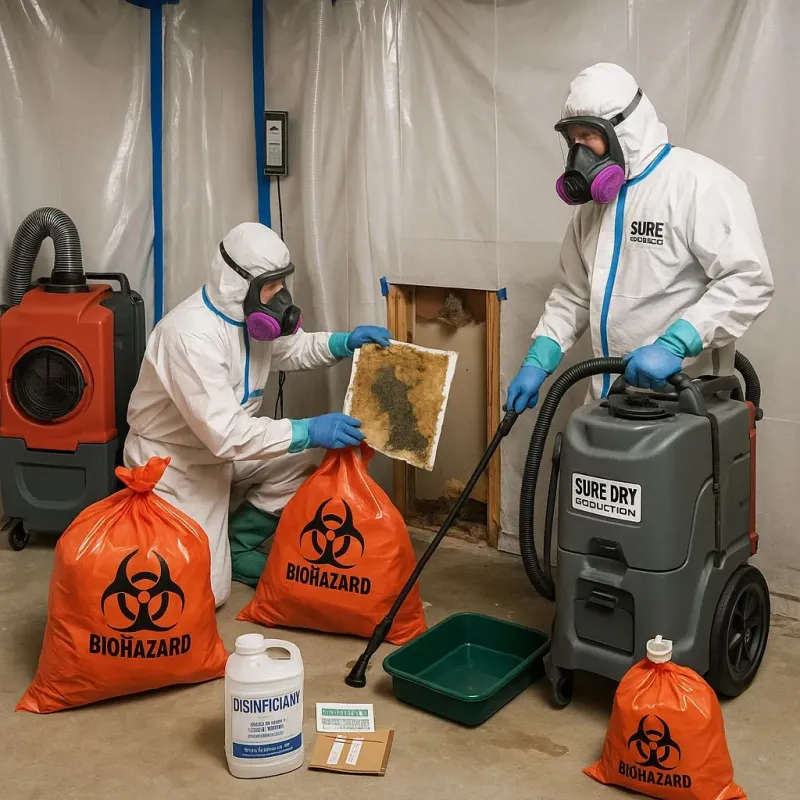 Contaminated Water Handling Protocols process in Canton, IL