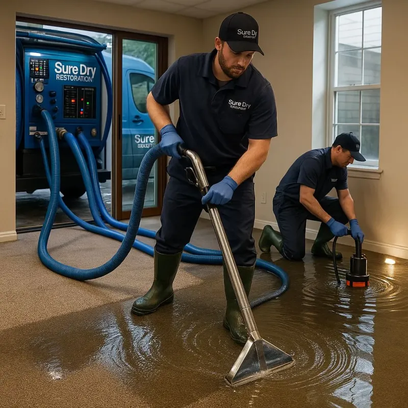 Water Extraction and Removal process in Canton, IL